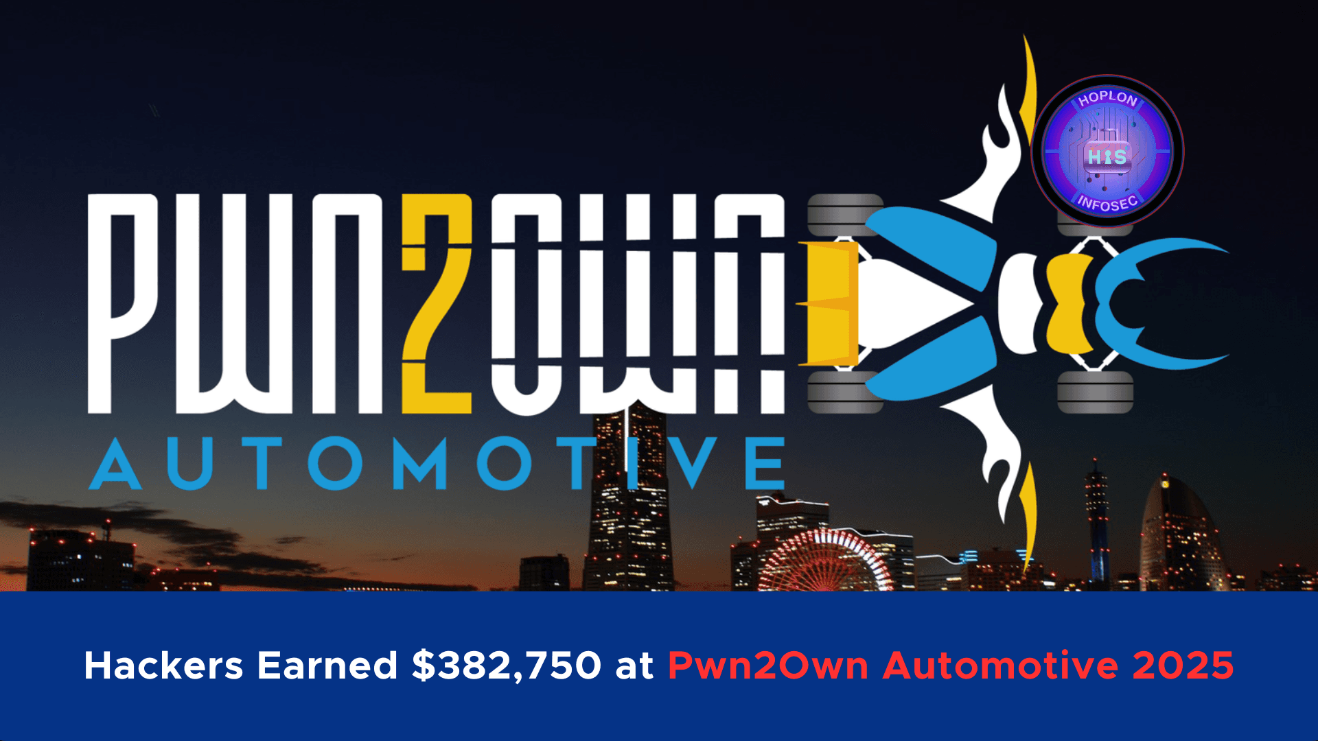 Hackers Earn $382K Exploiting 16 0-Days at Pwn2Own Automotive 2025