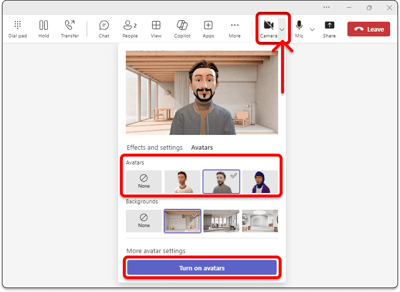 Microsoft Announces AI Avatar for Teams Meeting