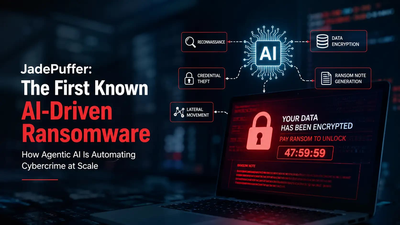 Agentic Ransomware Explained: Inside the JadePuffer Attack