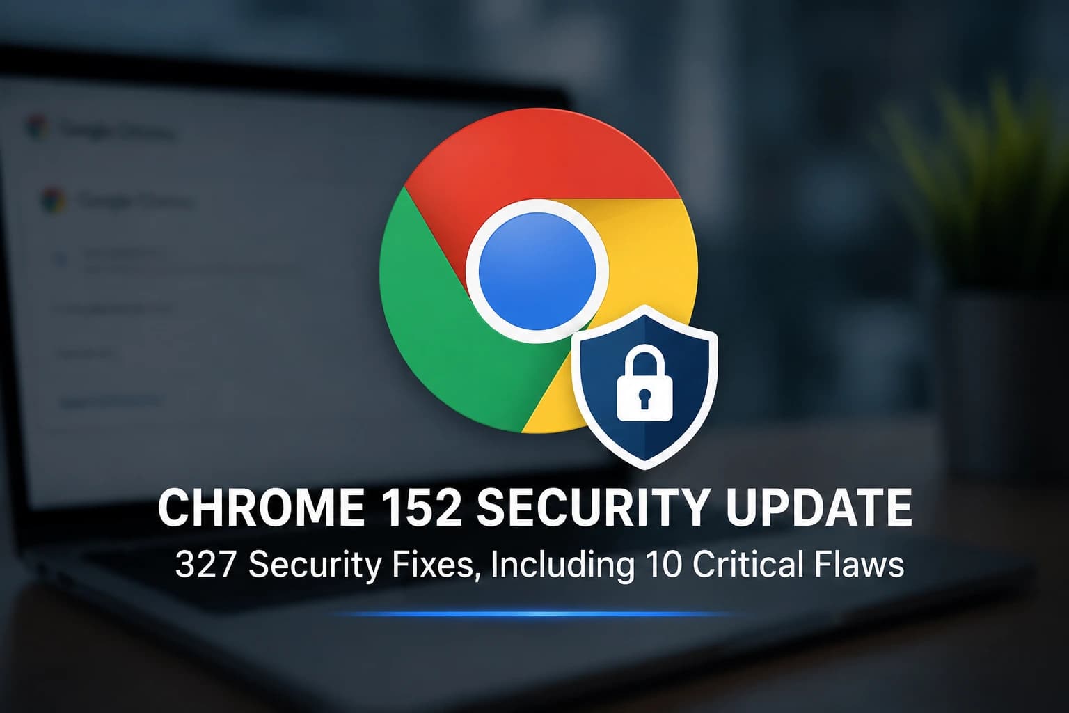 Chrome 152 Security Update: 327 Fixes, 10 Critical Flaws
