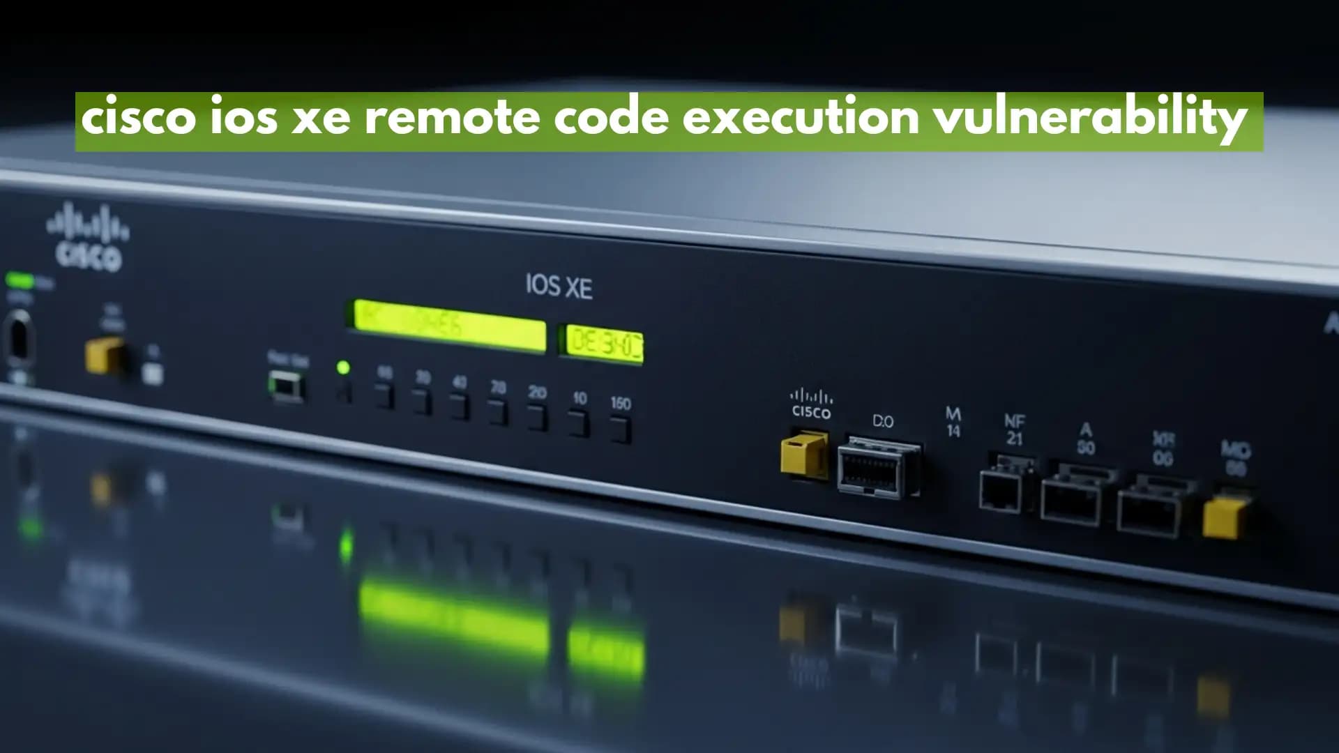 Critical Cisco IOS XE Remote Code Execution Flaw