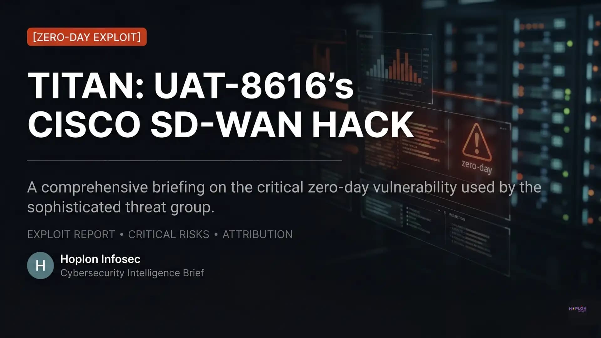 Cisco SD-WAN Zero-Day Hit Again, UAT-8616 Hackers Inside