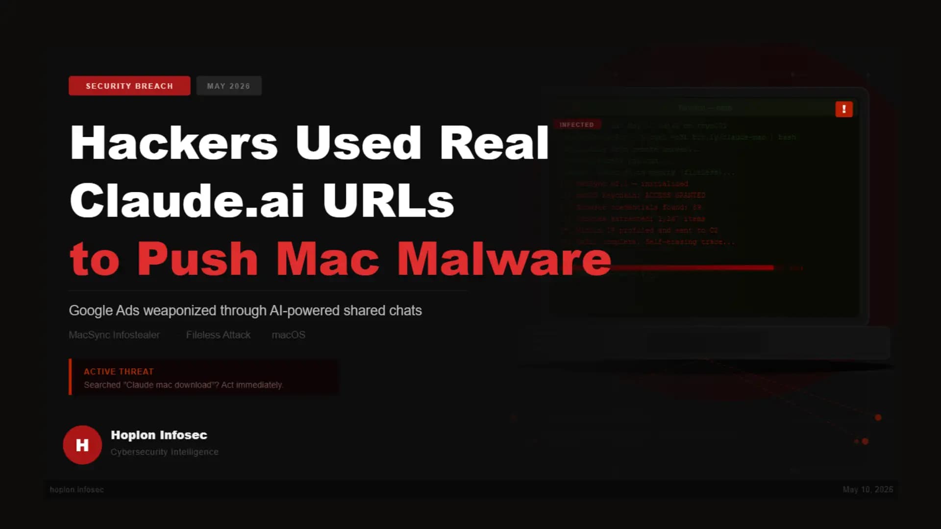 Claude.ai Malware Alert: Google Ads Spreading Mac Virus Now