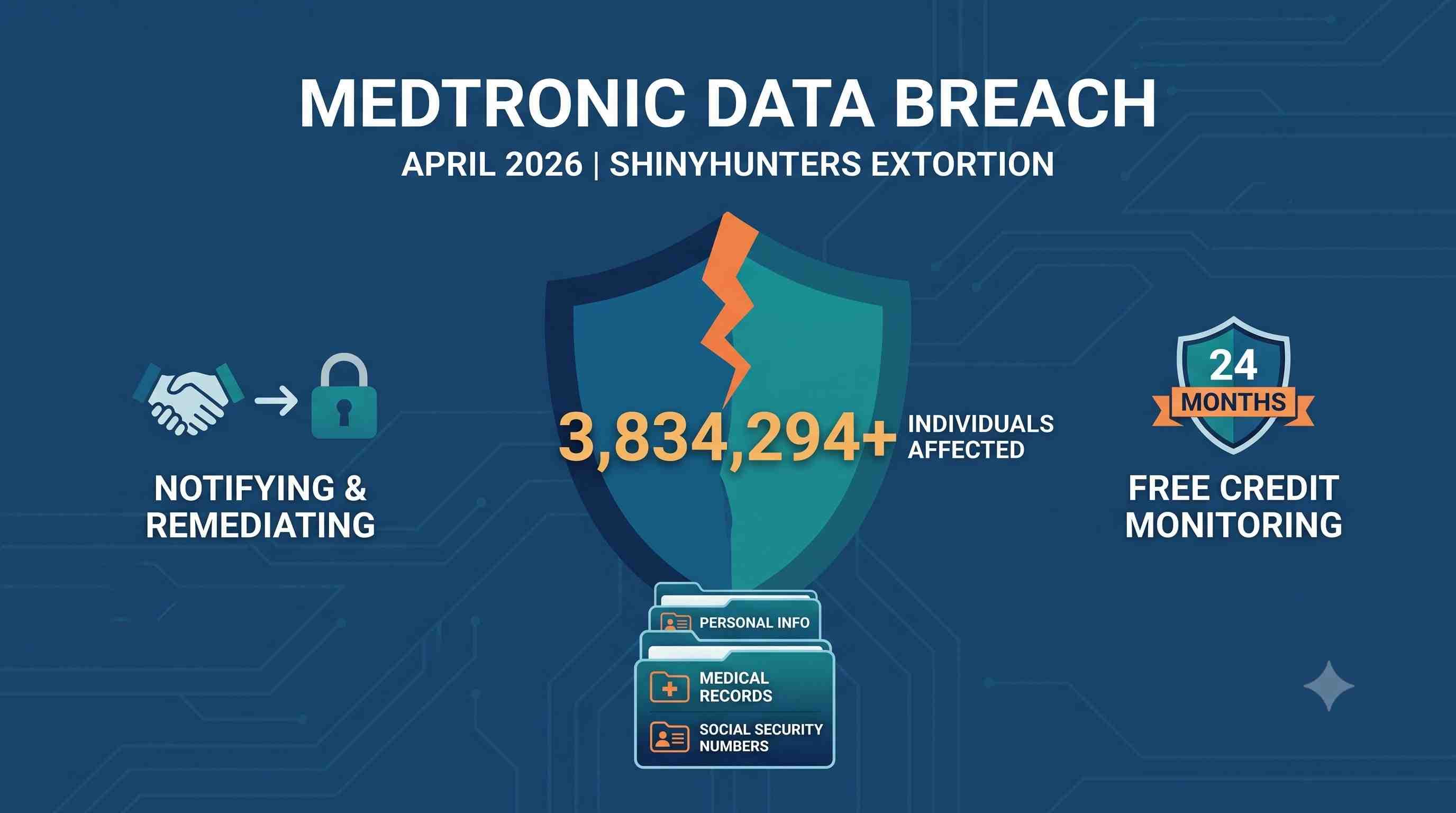 Medtronic Data Breach 2026: 3.8M Patient Records Stolen