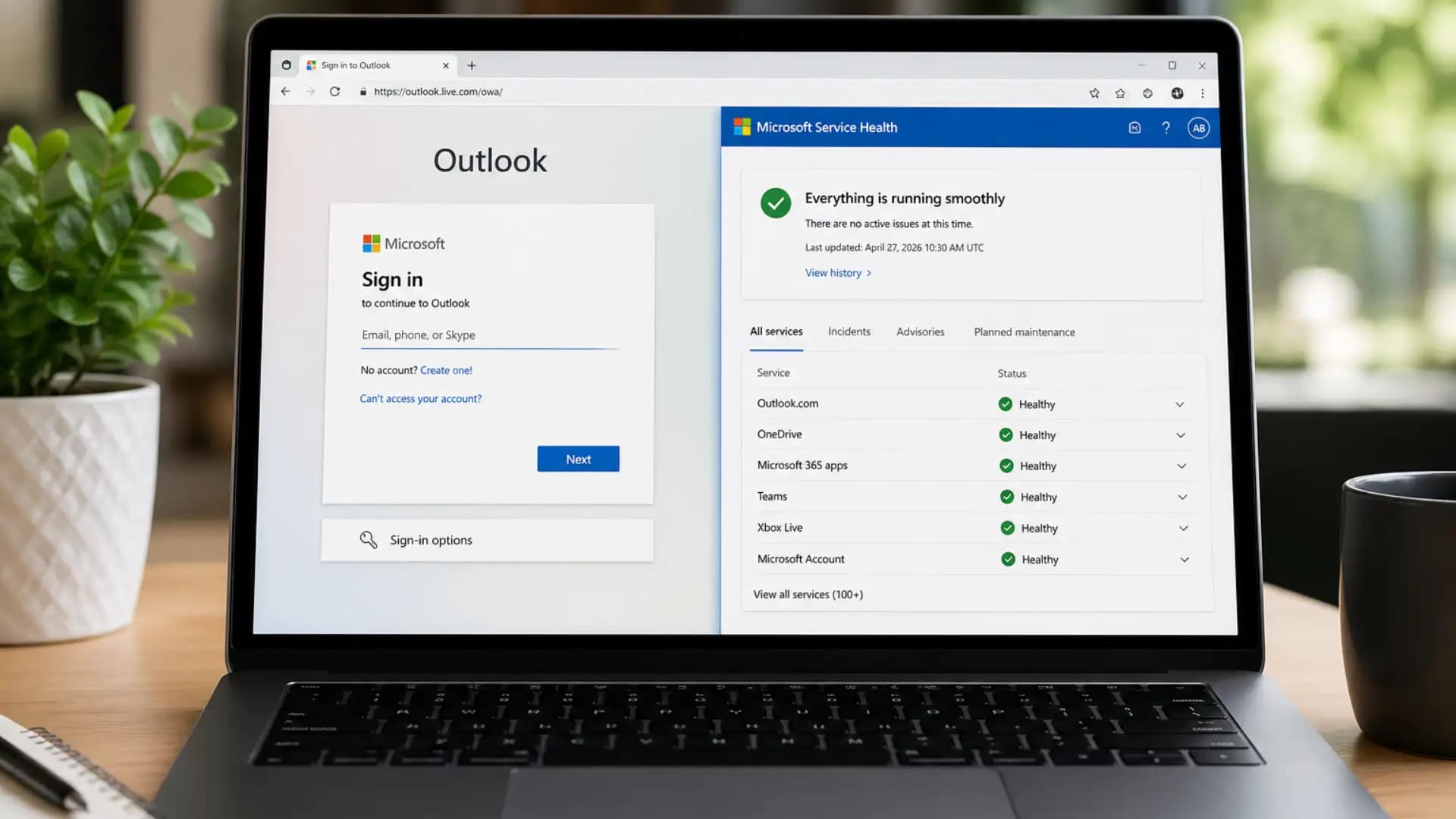 Outlook.com Outage: Sign-In Failures and Fixes Today