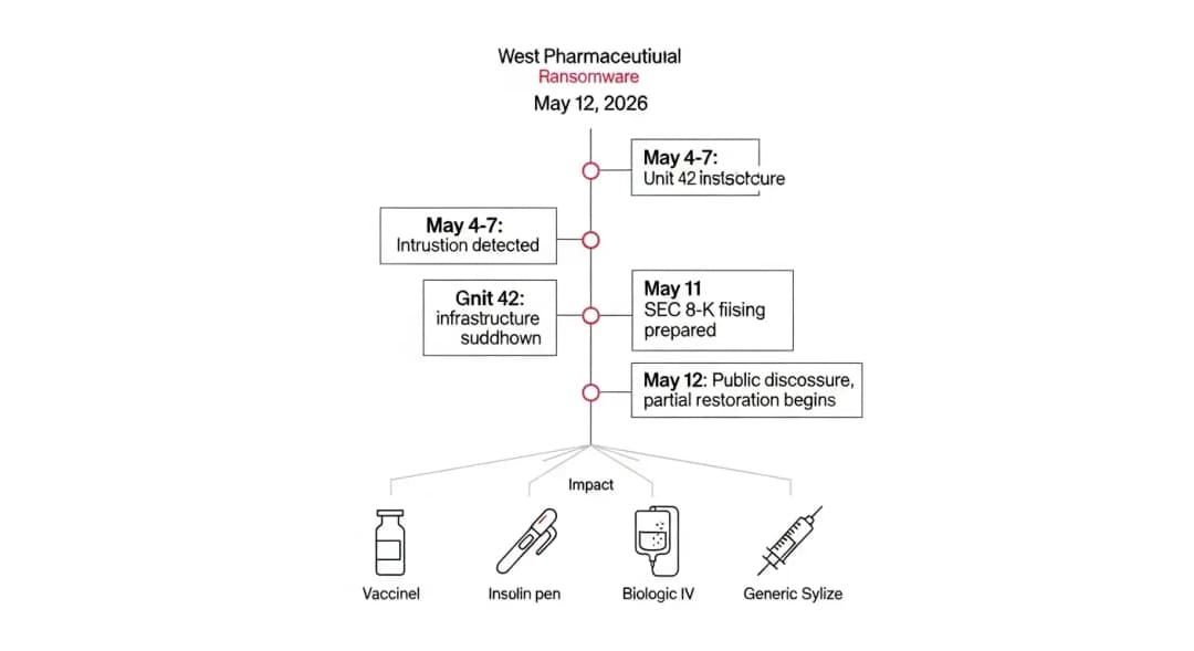 West Pharmaceutical Ransomware Attack 
