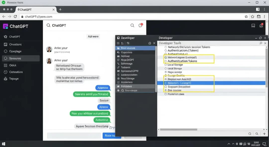 malicious Chrome extensions stealing ChatGPT access