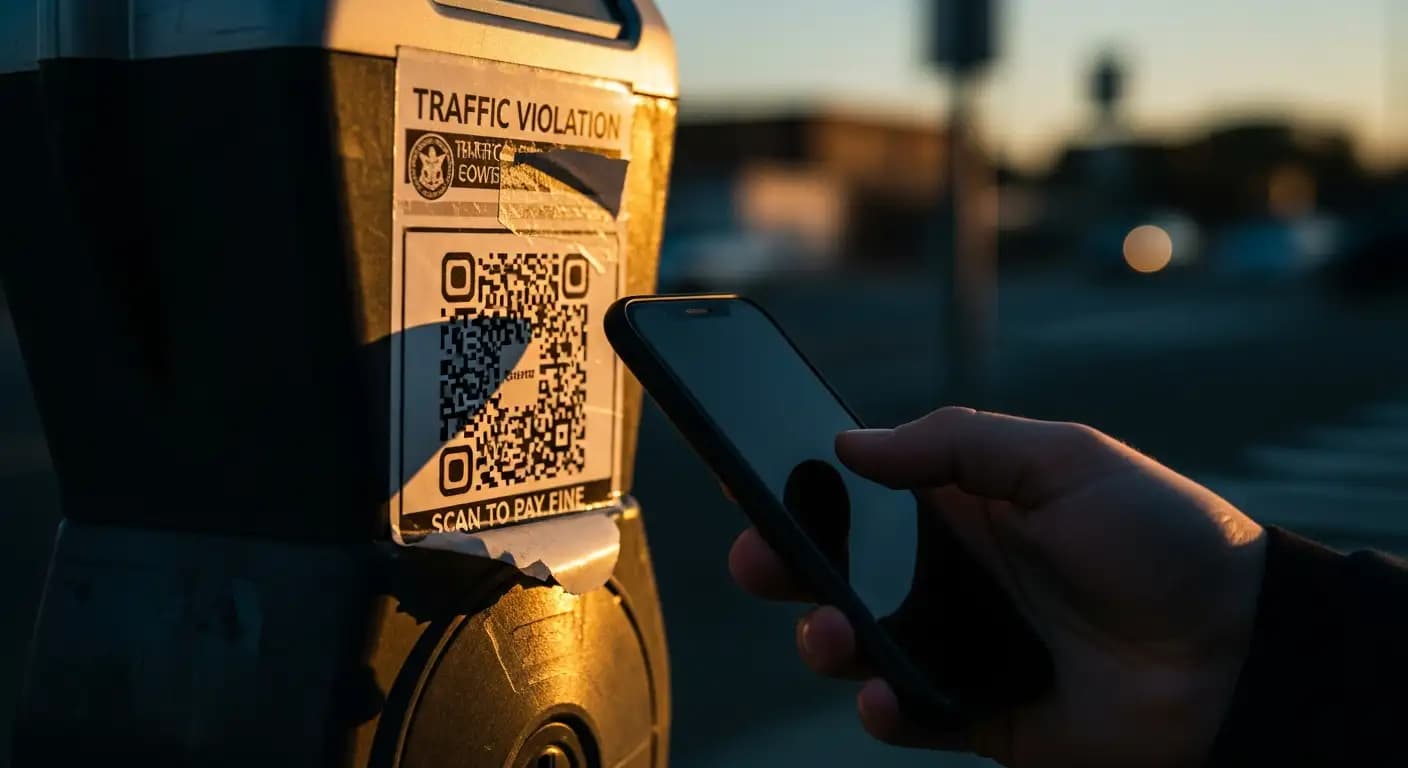 QR Code Traffic Scam Alert: Fake Texts Steal Money Fast