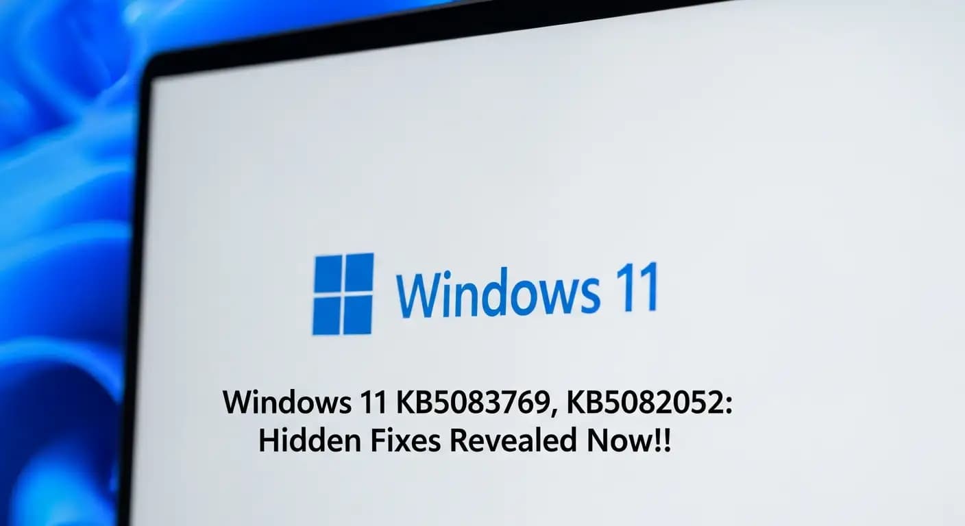 Windows 11 KB5083769 KB5082052 Update: Big Fixes Live