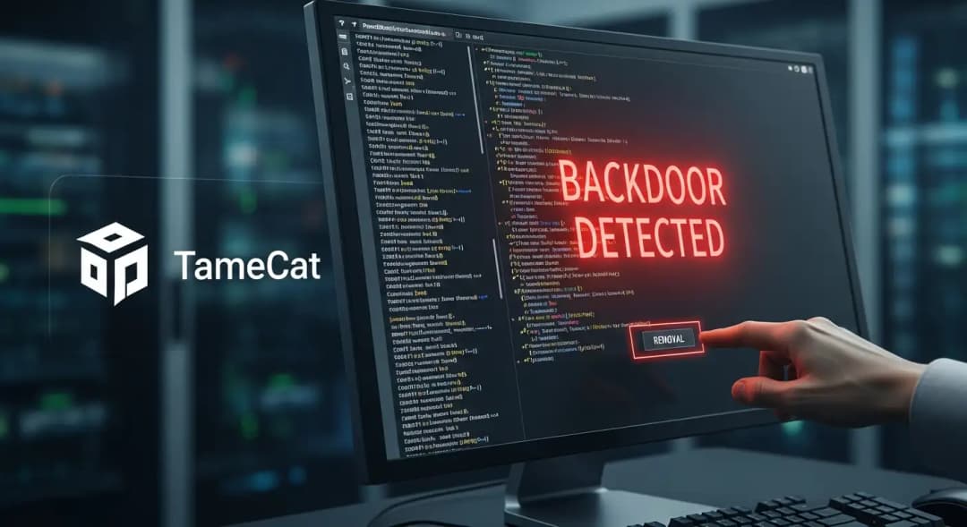 tamecat powershell backdoor detection and removal