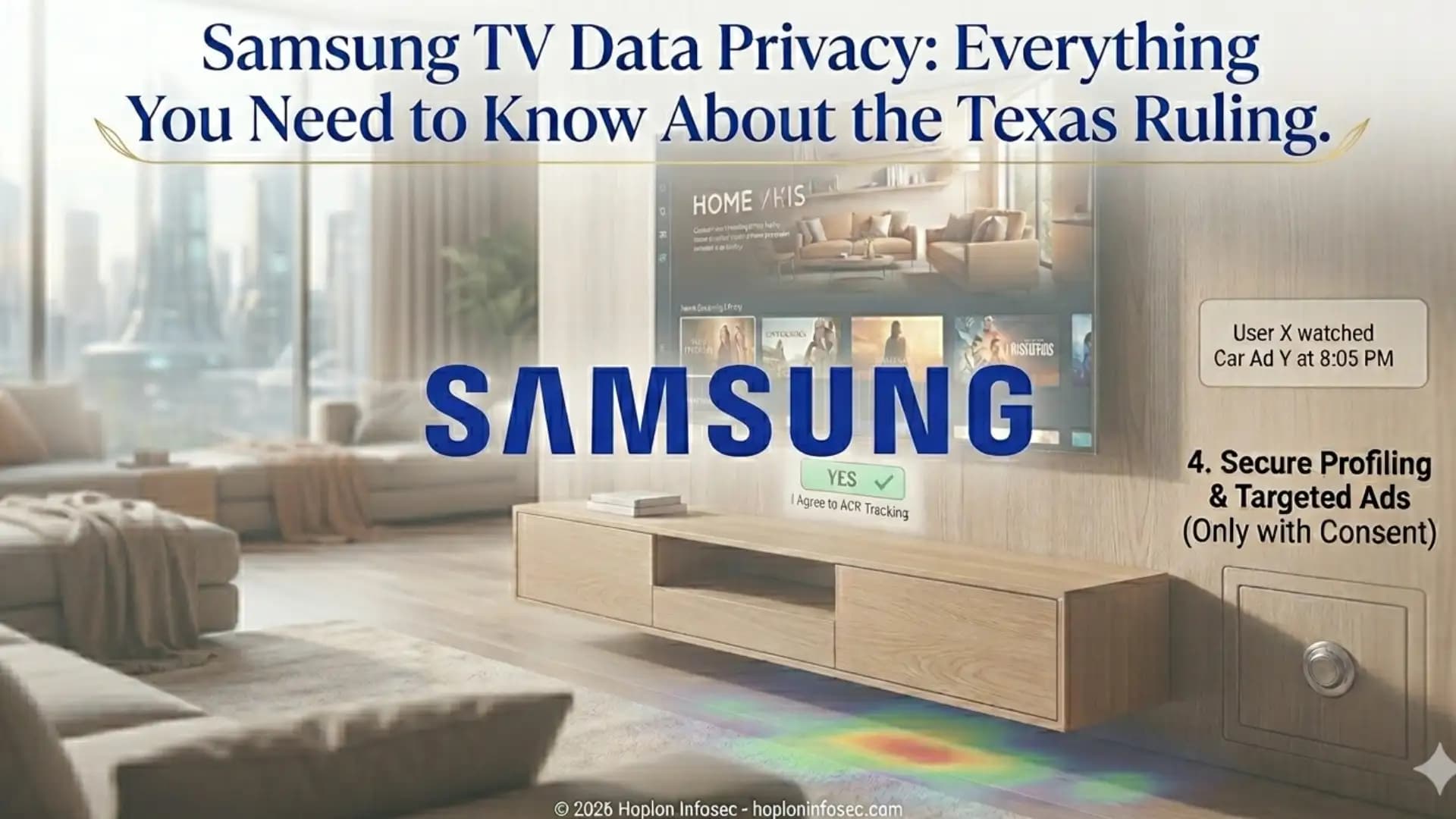 Samsung TV Privacy Texas Settlement: Are You Being Tracked?