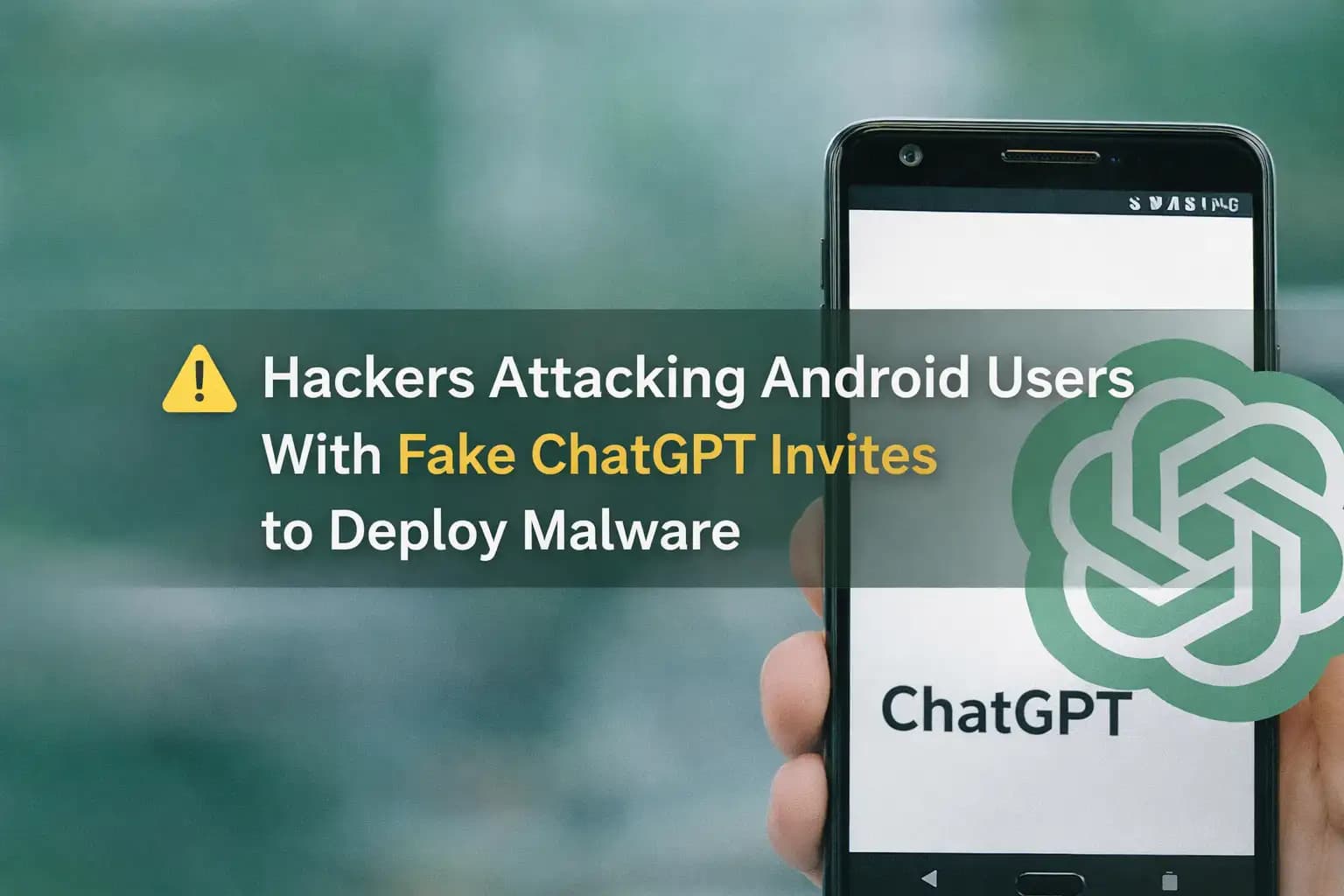 Fake ChatGPT Android Malware Attack Targets Users