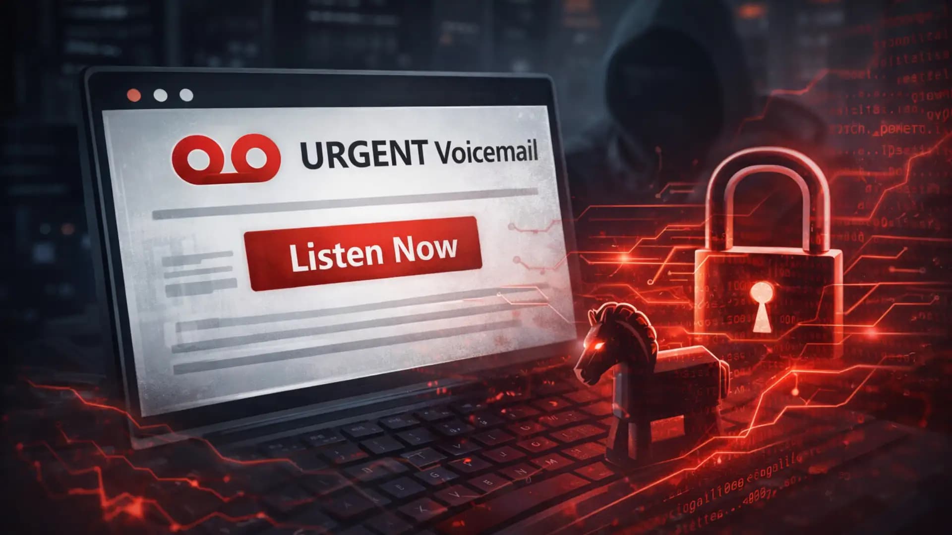 Weaponized Voicemail Attacks: How Hackers Use Fake Voicemails to Gain Remote Access