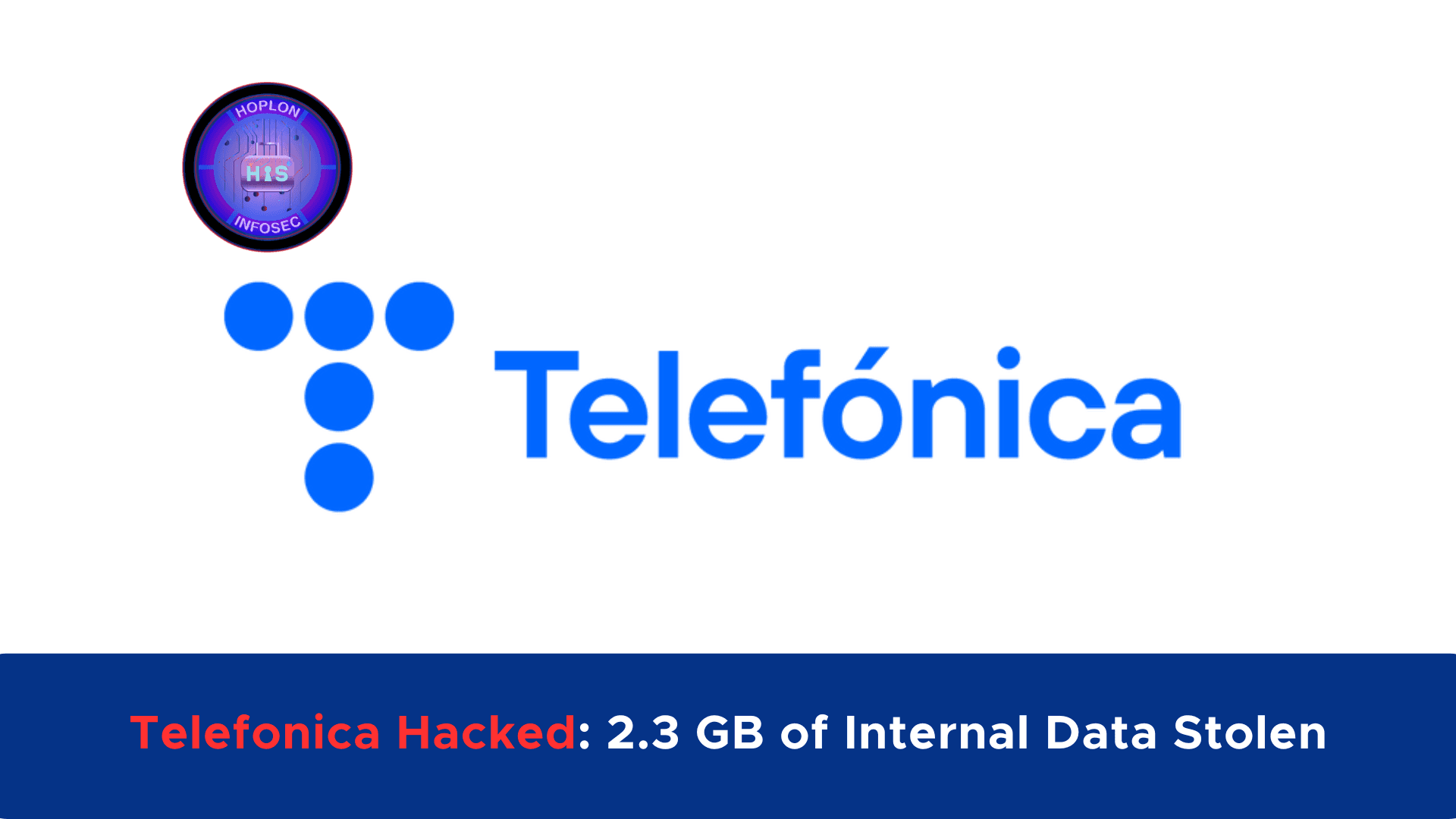 Telefonica Hacked - 2.3 GB of Internal Data has Stolen by Hackers