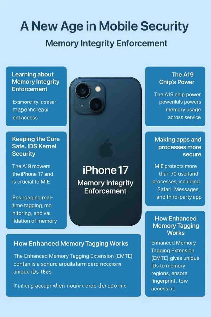 iPhone 17 Memory Integrity Enforcement security features