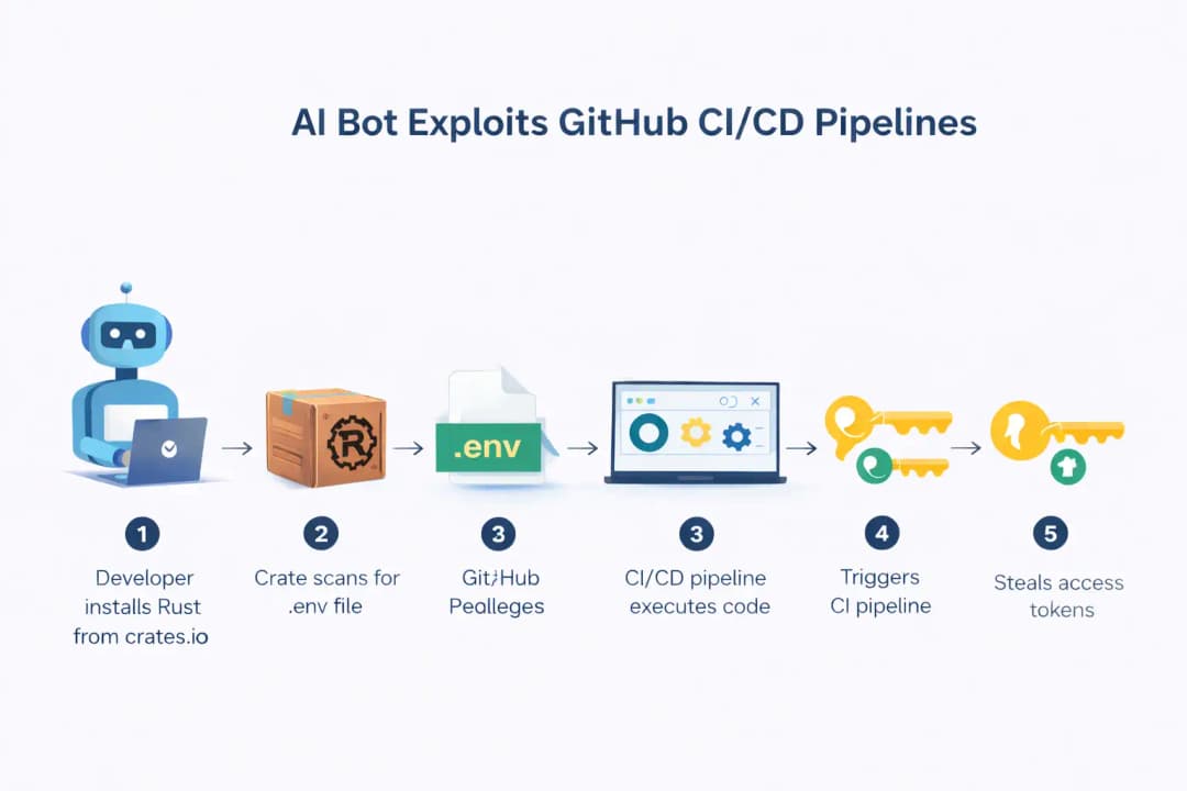 Malicious Rust Crates CI/CD Attack Exposes Developer Secrets