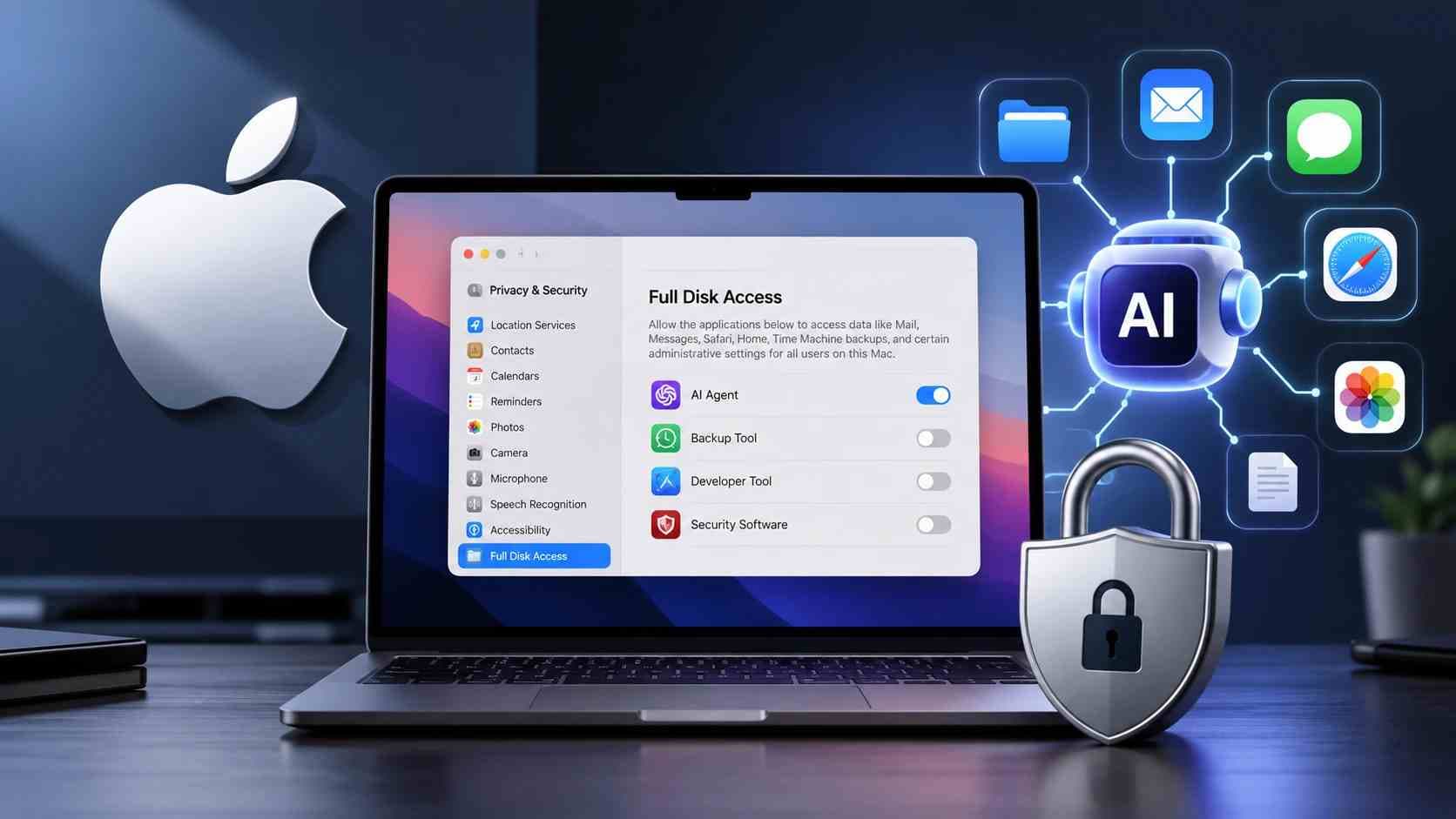 Apple macOS Full Disk Access AI Agents: 7 Key Security Risks