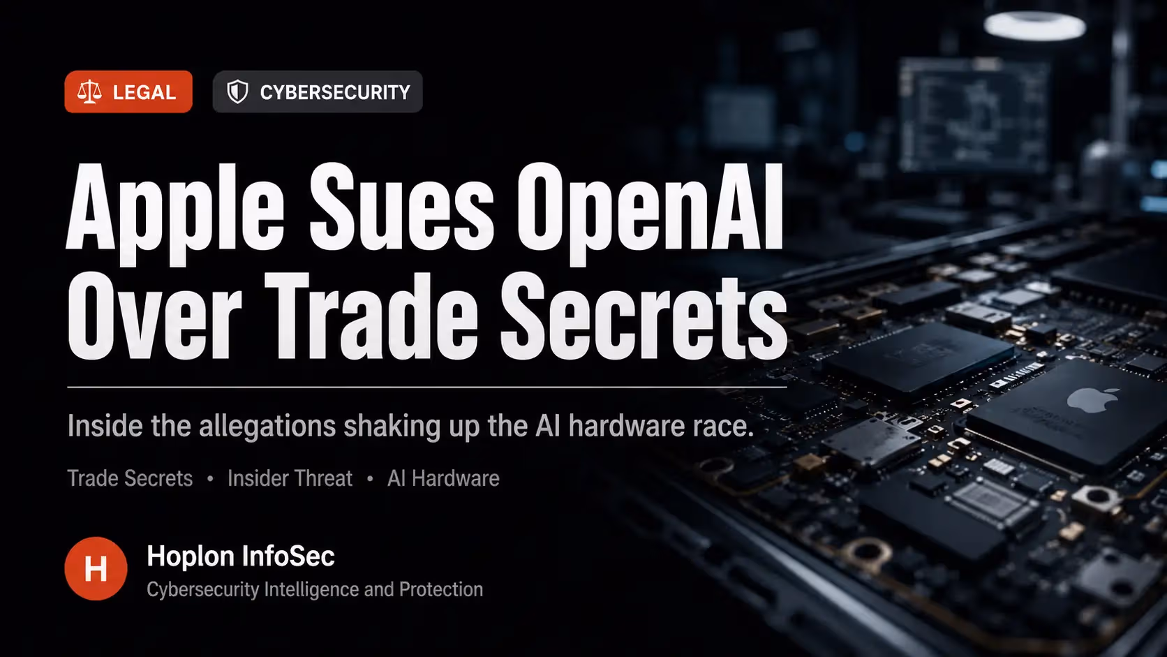 Apple OpenAI Lawsuit: Inside the Trade Secret Theft Claims