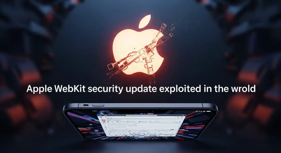 Apple WebKit security update exploited in the wild