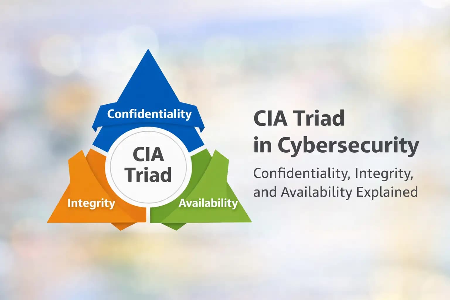 CIA Triad in Cybersecurity: 3 Security Pillars You Must Know