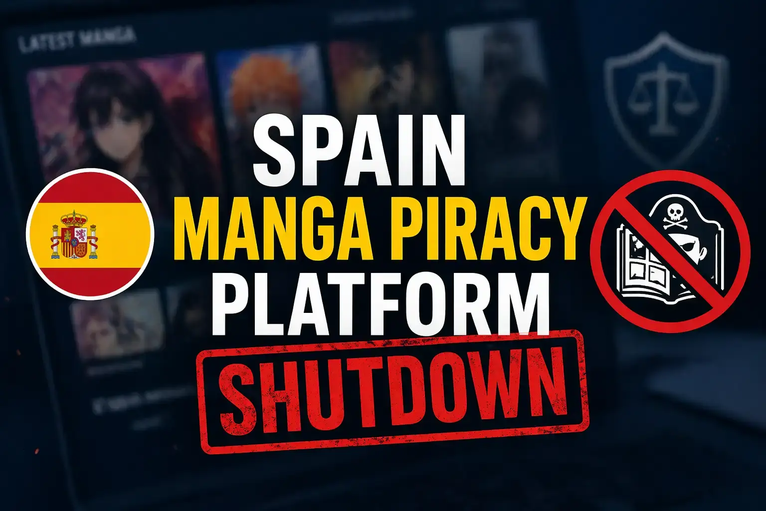 Spain Manga Piracy Platform Busted: What Happened?