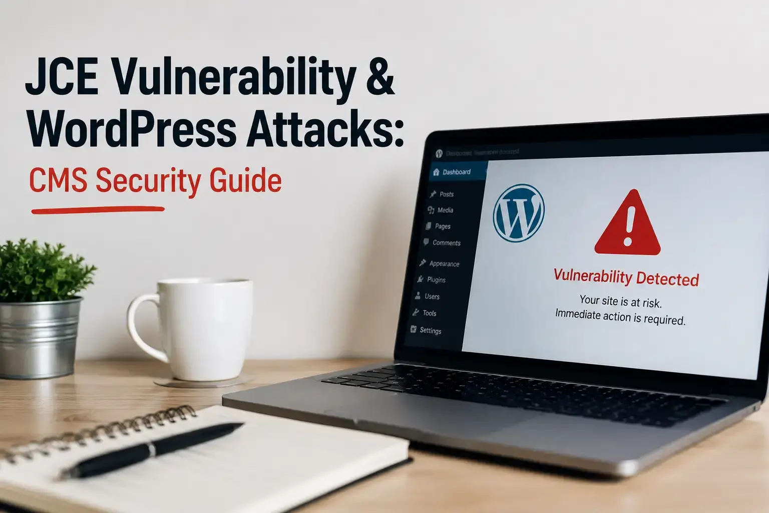 JCE Vulnerability & WordPress Attacks: CMS Security Guide