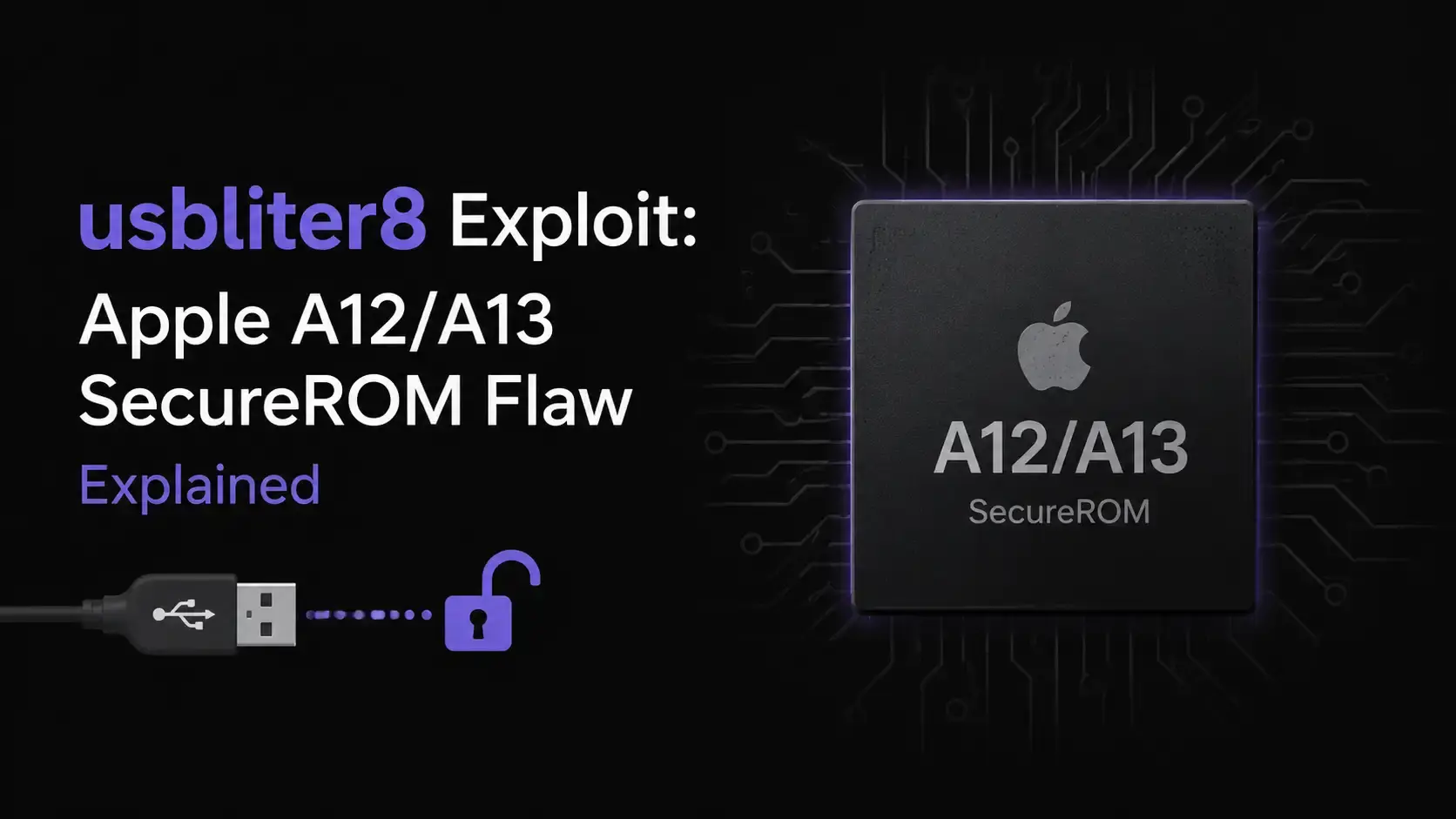 usbliter8 Exploit: Apple A12/A13 SecureROM Flaw Explained