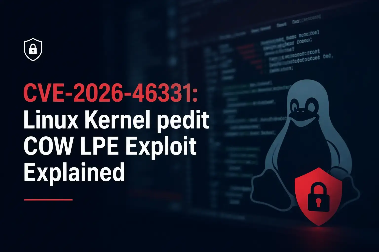 CVE-2026-46331: Linux Kernel pedit COW LPE Exploit Explained
