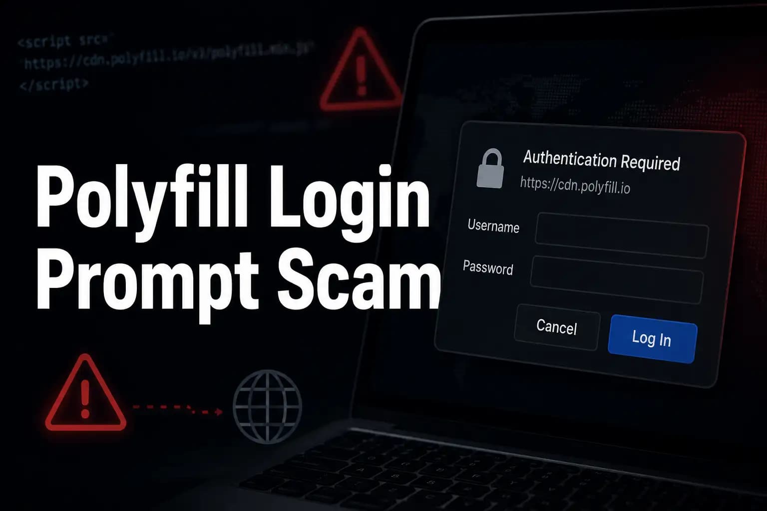 Polyfill Login Prompt Scam Hits Toshiba and Muji Users