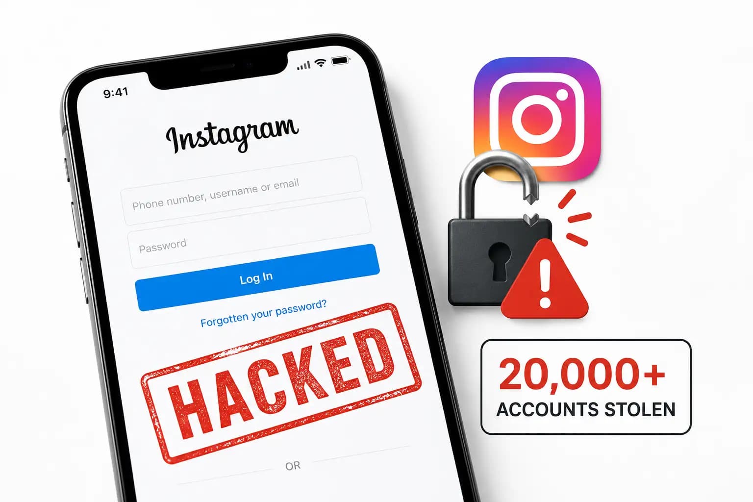 Instagram Accounts Stolen: 20,000 Users Hit in AI Hack