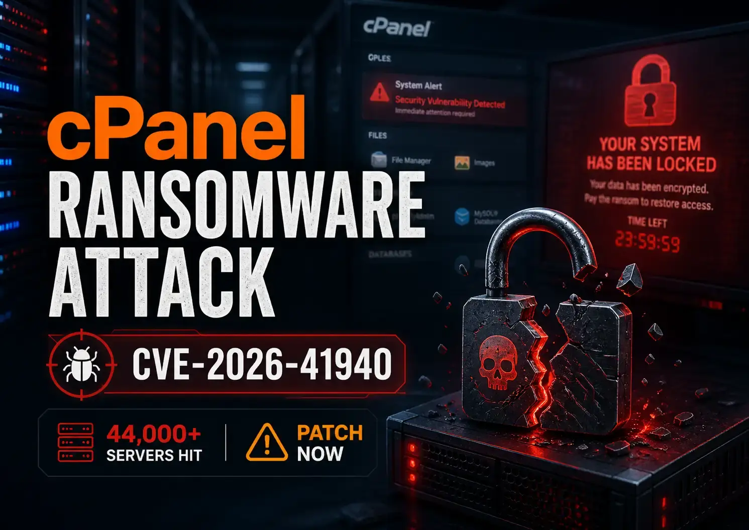 Critical cPanel Ransomware Attack: CVE-2026-41940 Patch Guide