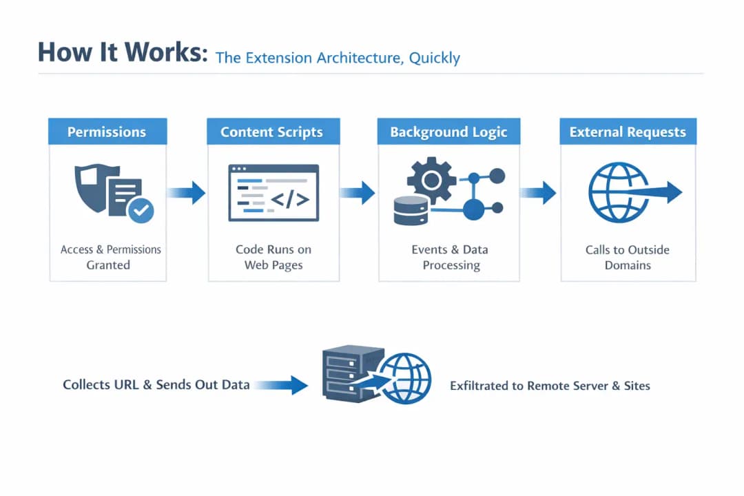 Chrome extension architecture overview