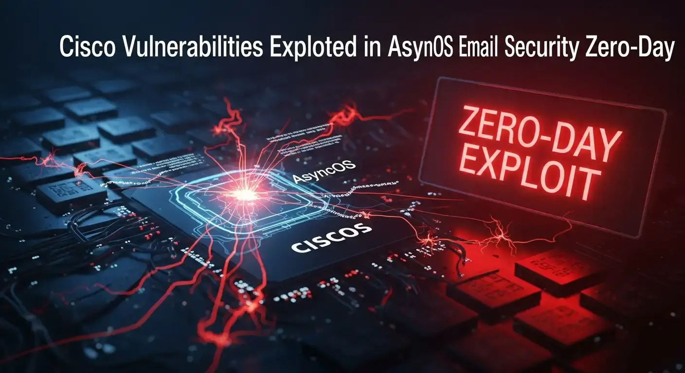 Cisco Vulnerabilities Exploited in AsyncOS Email Security Zero-Day
