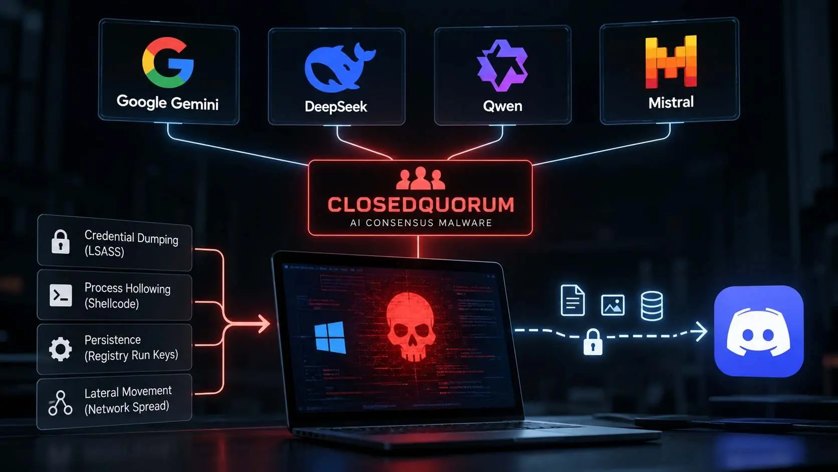 CLOSEDQUORUM Malware: How AI Models Replace Traditional C2
