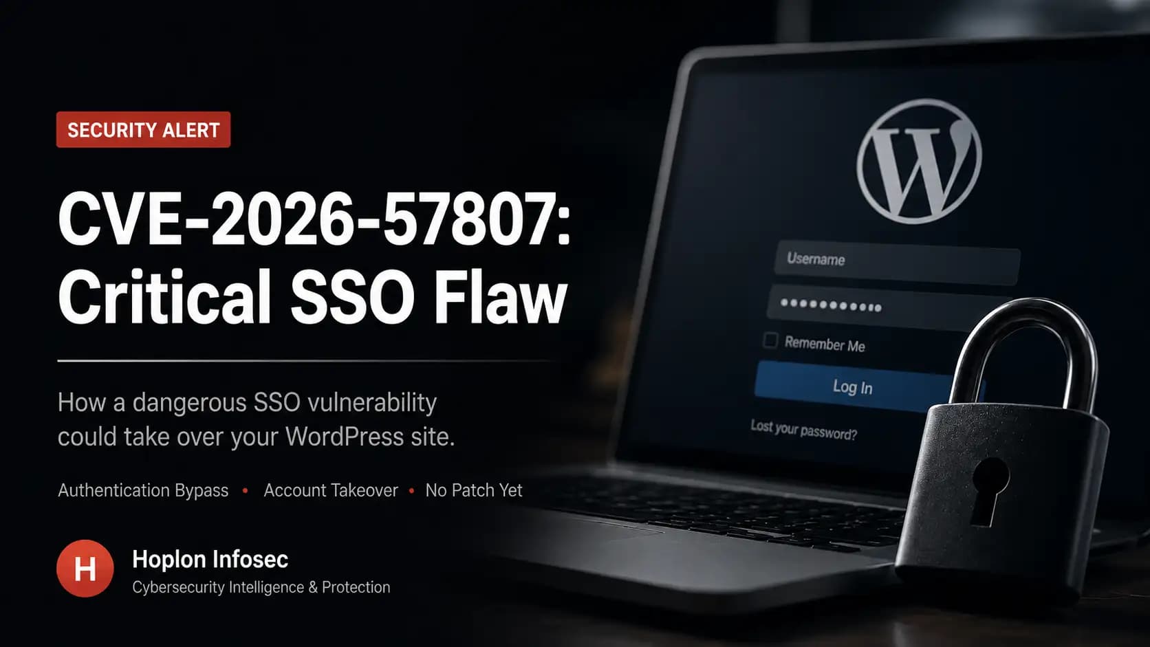 CVE-2026-57807: Critical WordPress SSO Flaw Explained