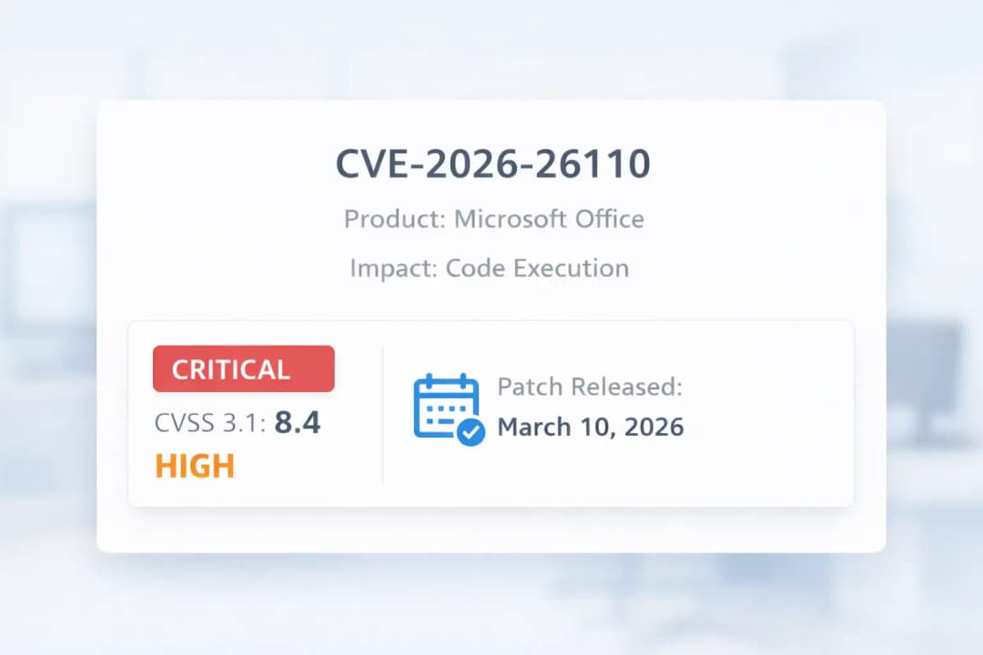 CVE-2026-26110 Microsoft Office vulnerability summary