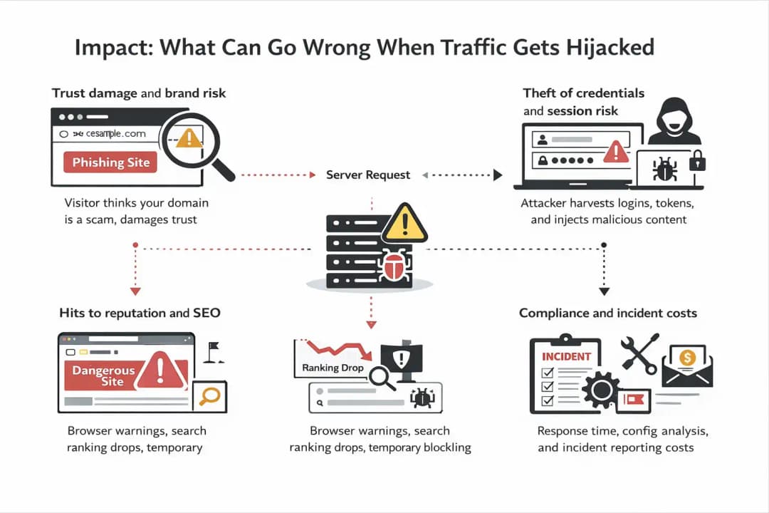 Cyber attack impact and risks overview