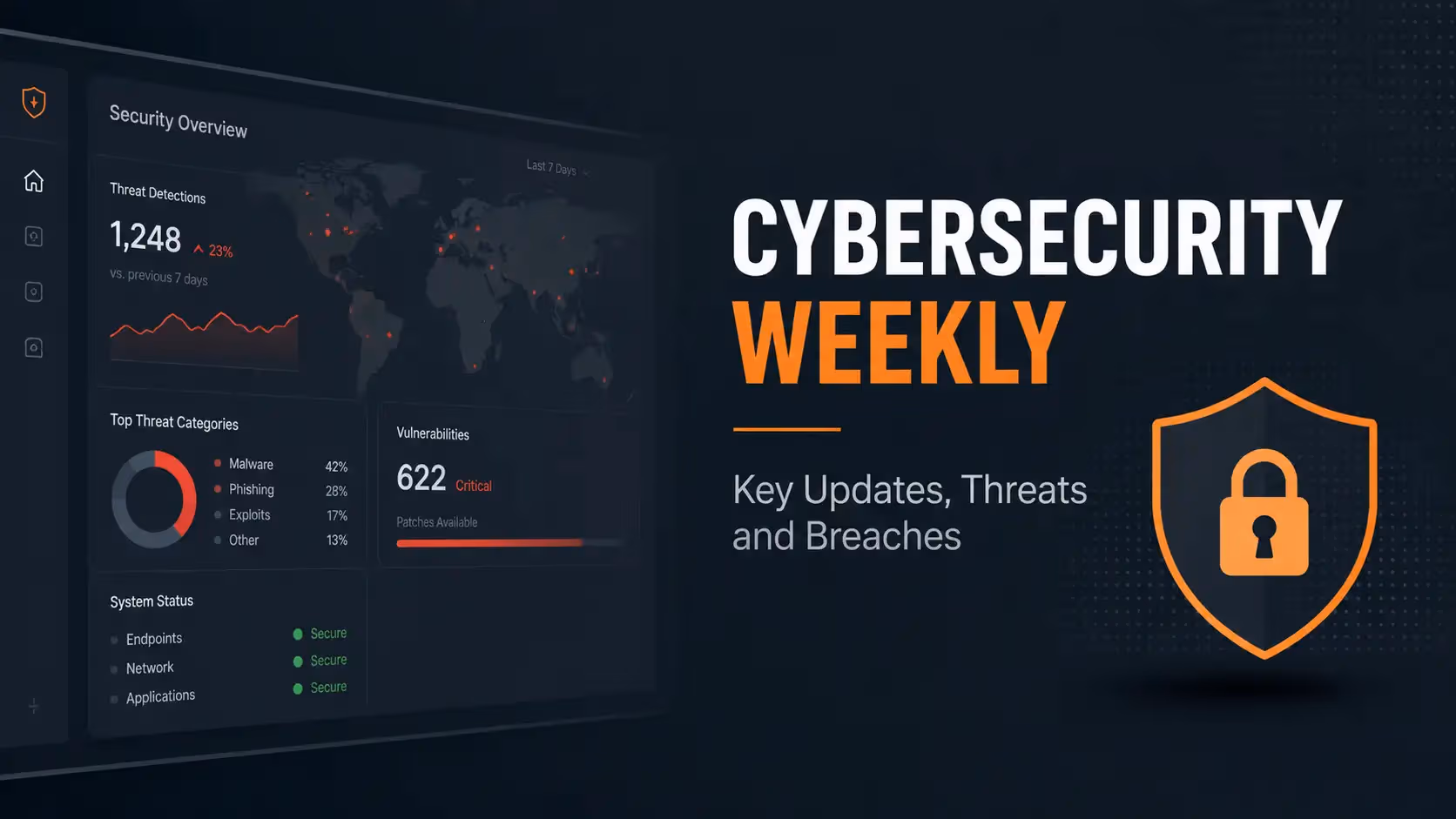 Cybersecurity Weekly: 622 Patches, Zero-Days & Data Breaches