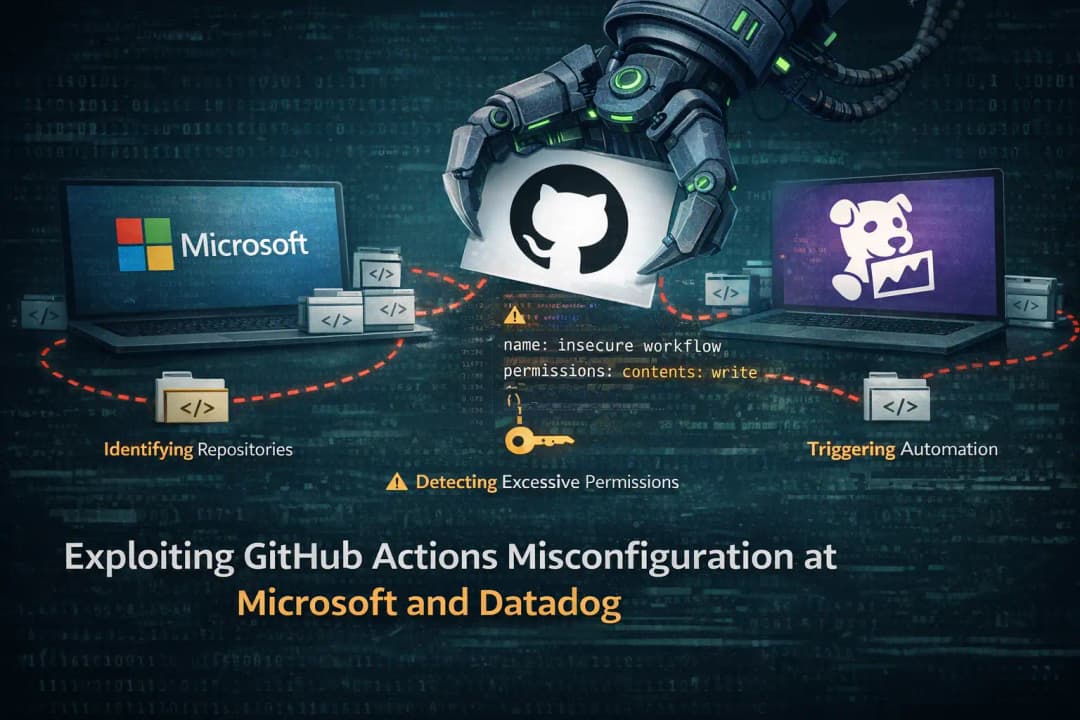 Exploiting GitHub Actions misconfiguration