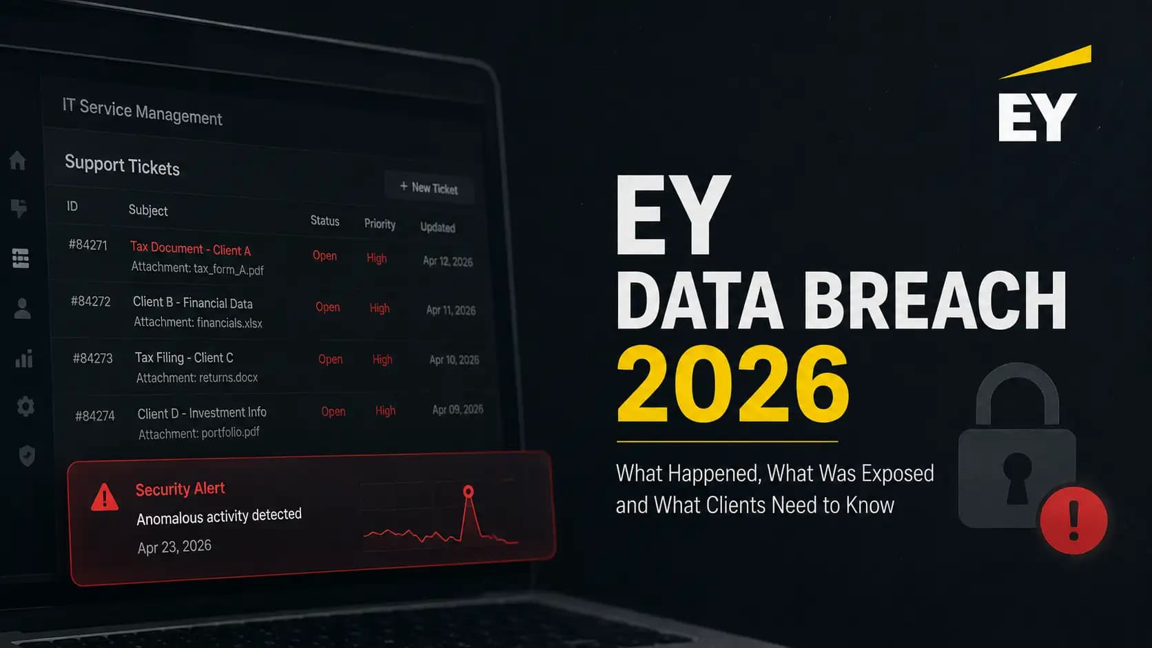 EY Data Breach 2026: Client Tax Data Exposed
