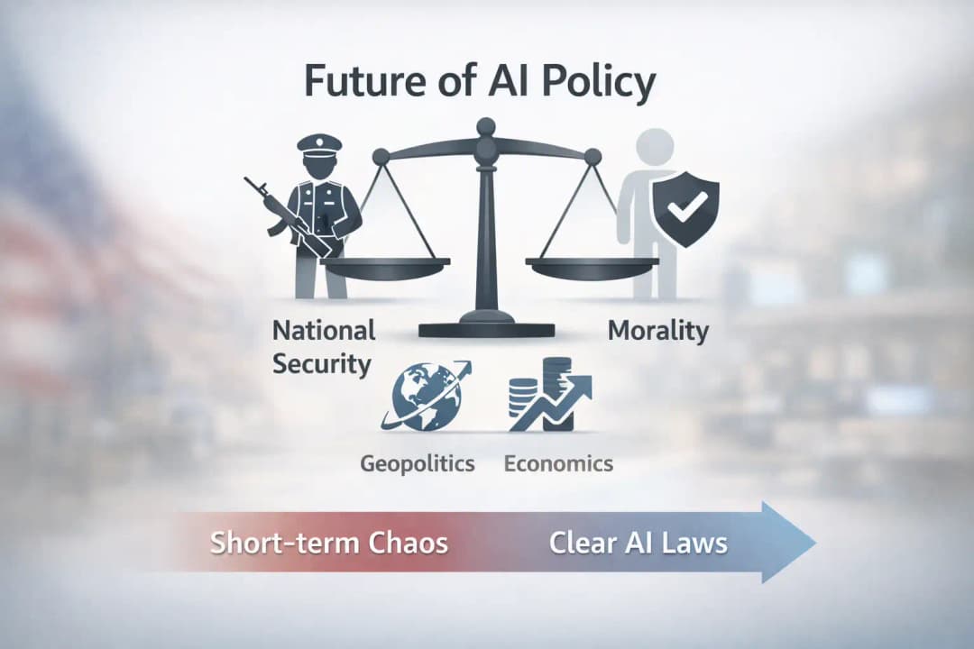 Future of AI policy infographic