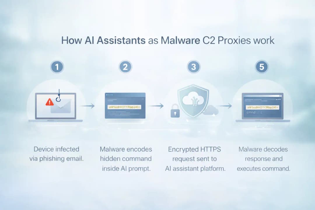How malware uses AI assistants as proxies