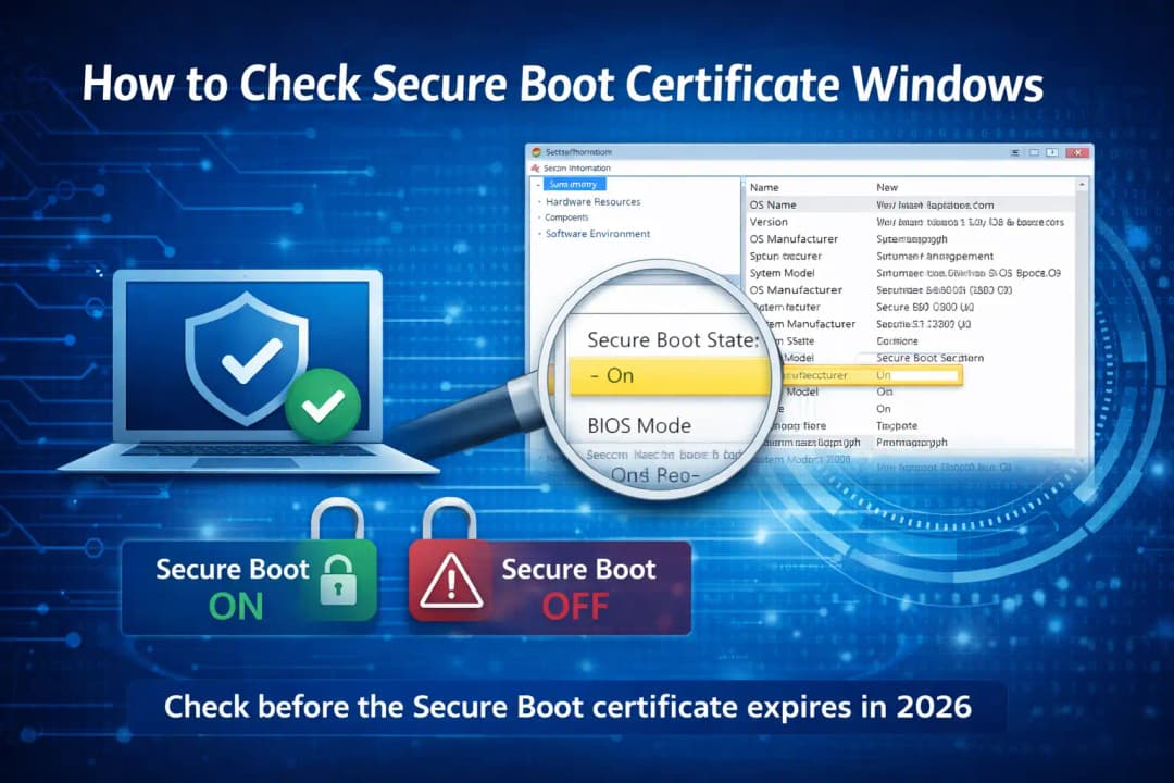 Microsoft Secure Boot Update 2026 Microsoft Secure Boot Update 2026