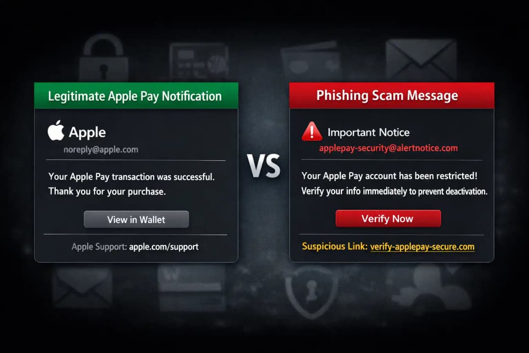 phishing attack on Apple Pay