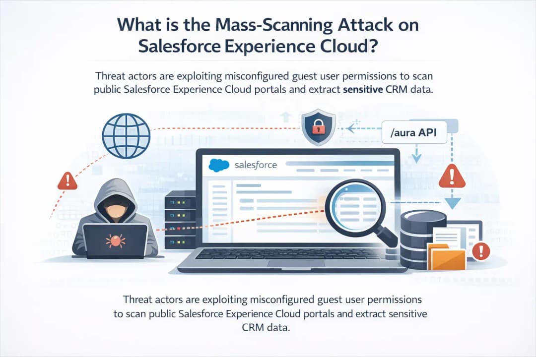 Mass scanning attack on Salesforce portal