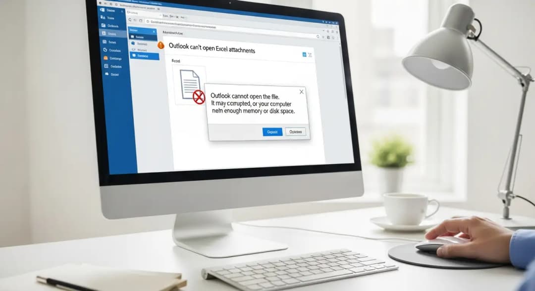 Outlook Can't Open Excel Attachments Outlook can't open Excel attachments