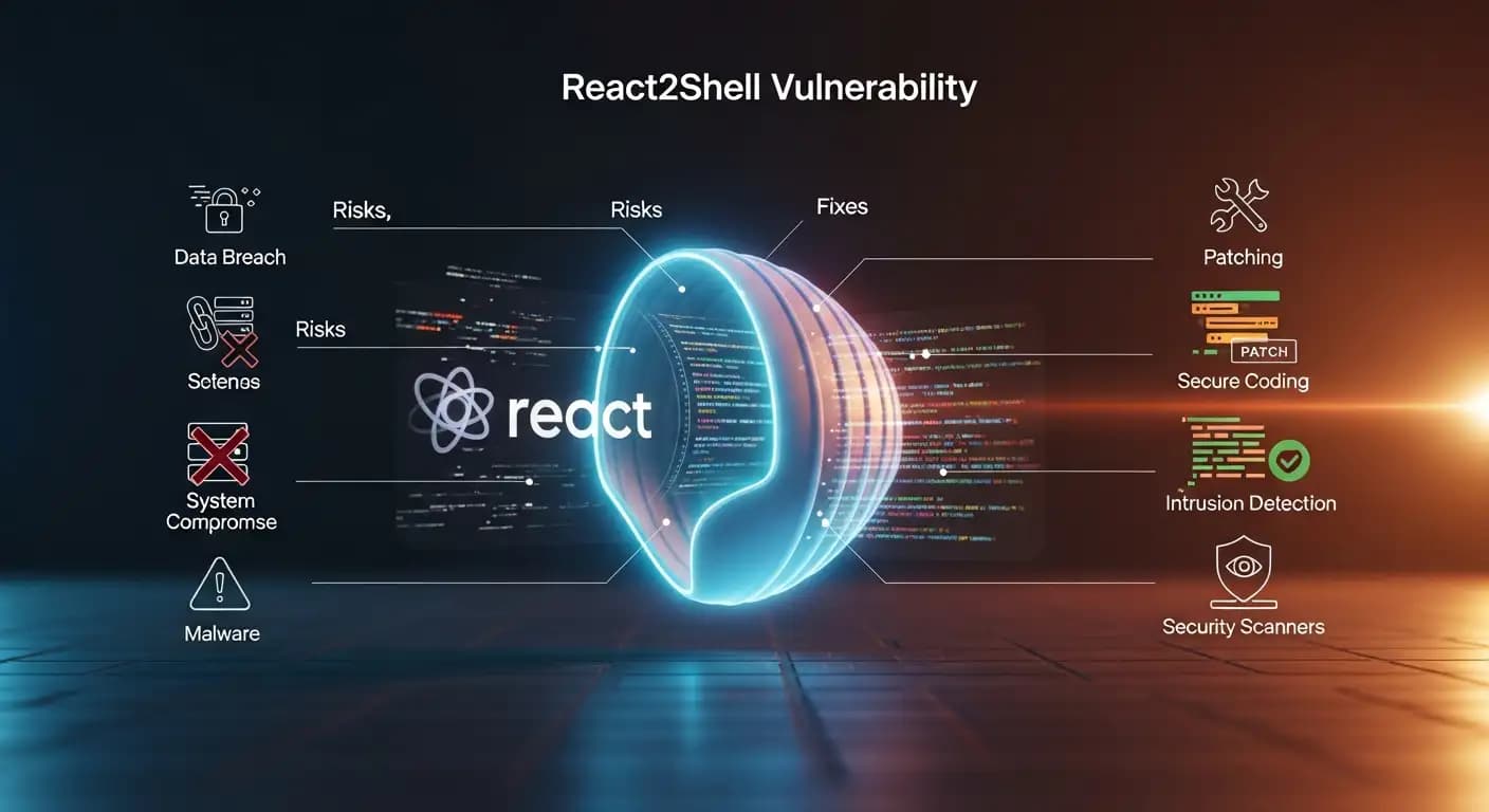 React2Shell vulnerability explained with risks fixes and detection