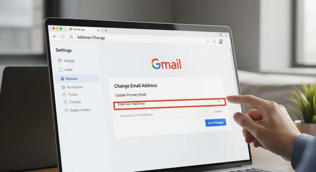 Gmail Address Change Feature