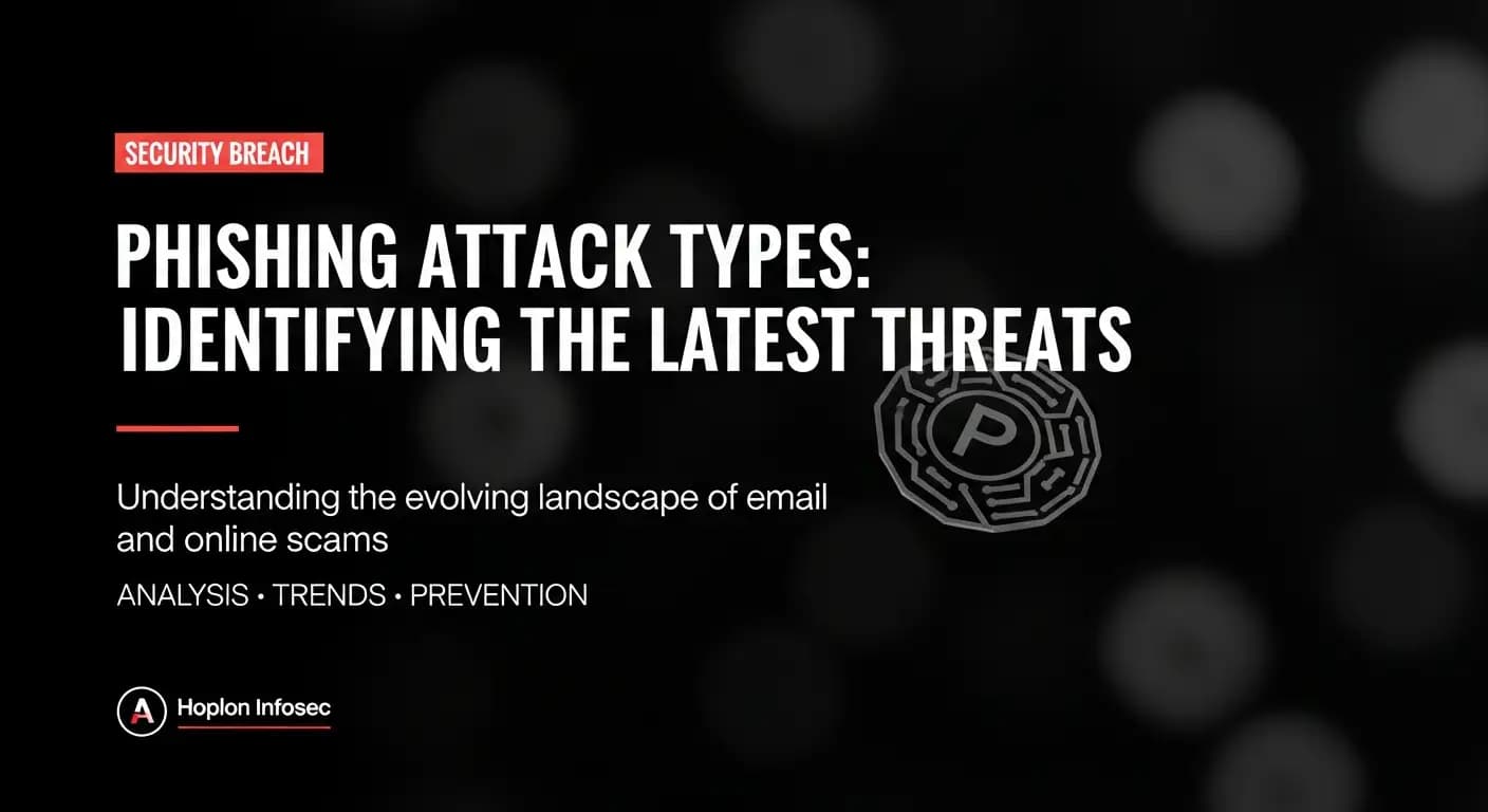 Phishing Attack Types: How to Spot Online Scams Fast
