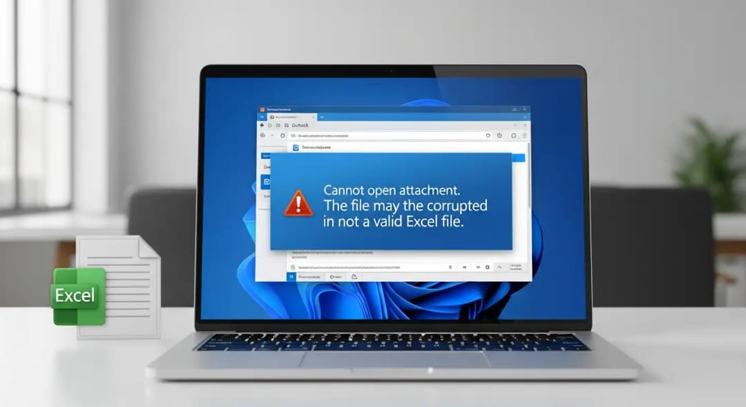 Outlook Can't Open Excel Attachments Outlook can't open Excel attachments